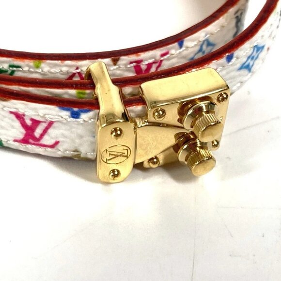 LOUIS VUITTON M8966E Takashi Murakami Bracelet-LV Signature Double bracelet - Picture 9 of 14